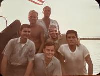 Donald Bross with crew in Cat Lo, 1967