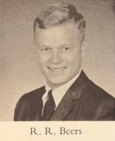 Rand Beers yearbook photograph, 1964